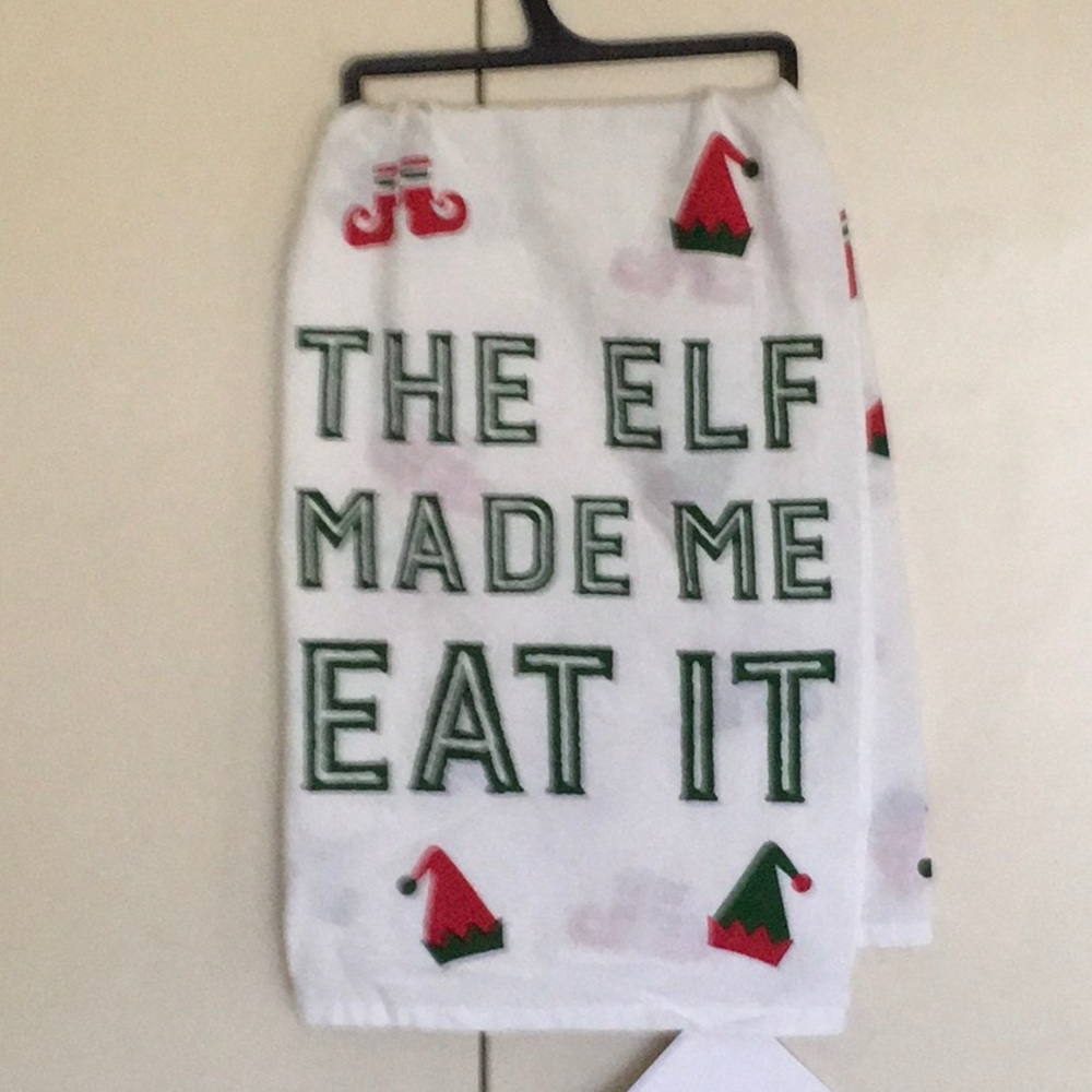 Christmas dish towel brand new with tag